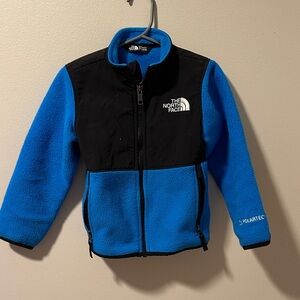 The North Face Black and Blue Polartec Jacket